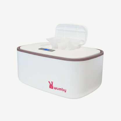 Verwarmd Aankleedkussen + Billendoekjesverwarmer - Charcoal en Wit