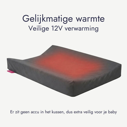 Wumby verwarmd aankleedkussen