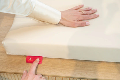Verwarmd Aankleedkussen + Billendoekjesverwarmer - Vanilla en Wit