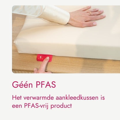 Verwarmd aankleedkussen