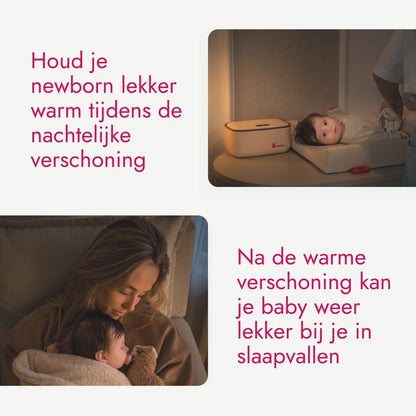Verwarmd aankleedkussen