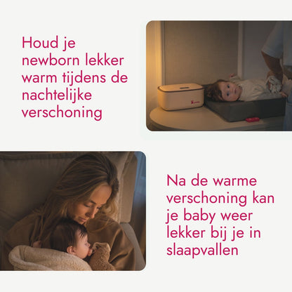 Verwarmd aankleedkussen