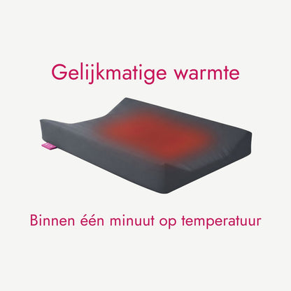 Verwarmd aankleedkussen