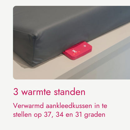 Verwarmd aankleedkussen