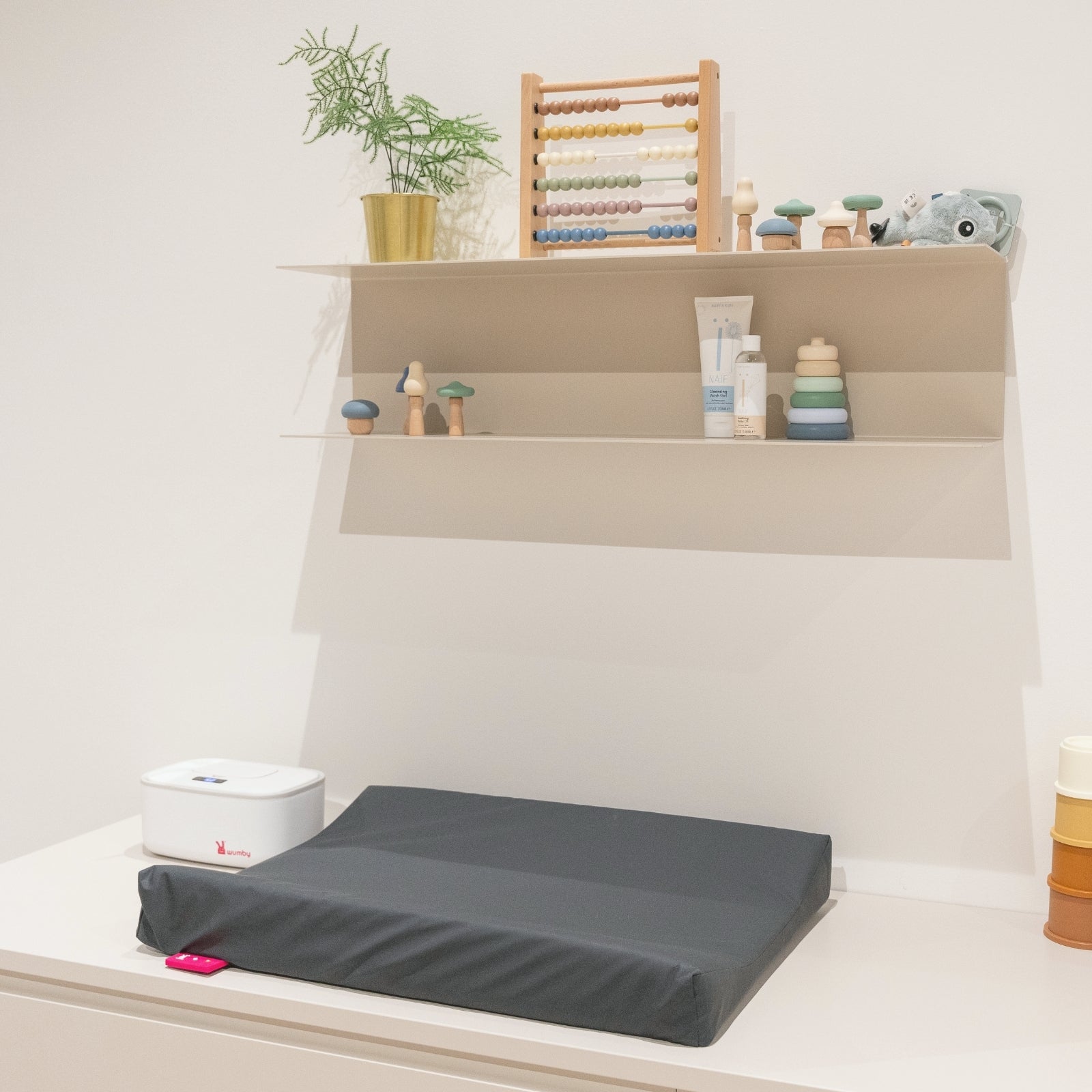 Wumby verwarmd aankleedkussen